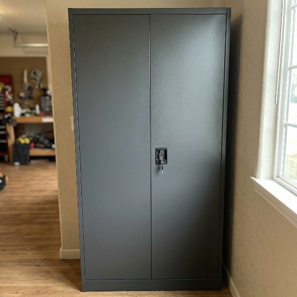 Stahlschrank XL in Anthrazit (RAL 7016)