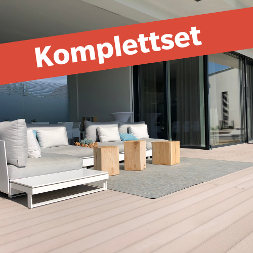 WPC Komplettsets für deine neue Terrasse
