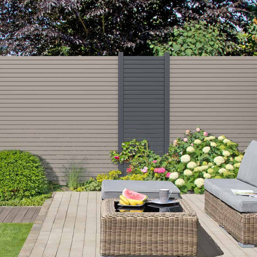 Alu Sichtschutzzaun online bestellen