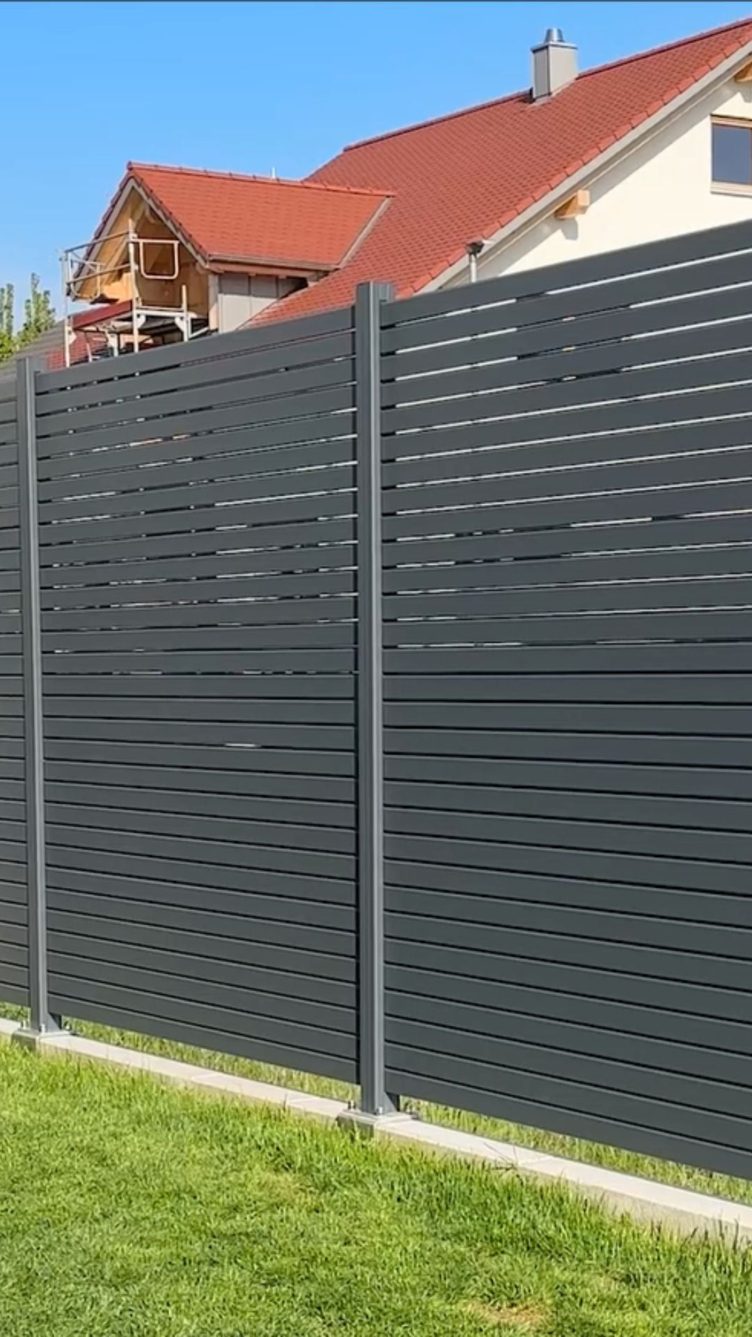 Alu-Sichtschutz Zubehör