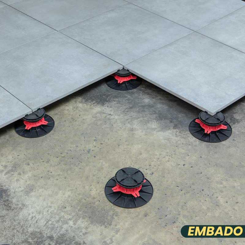 Stelzlager höhenverstellbar 40-60mm für Terrassenplatten YEED