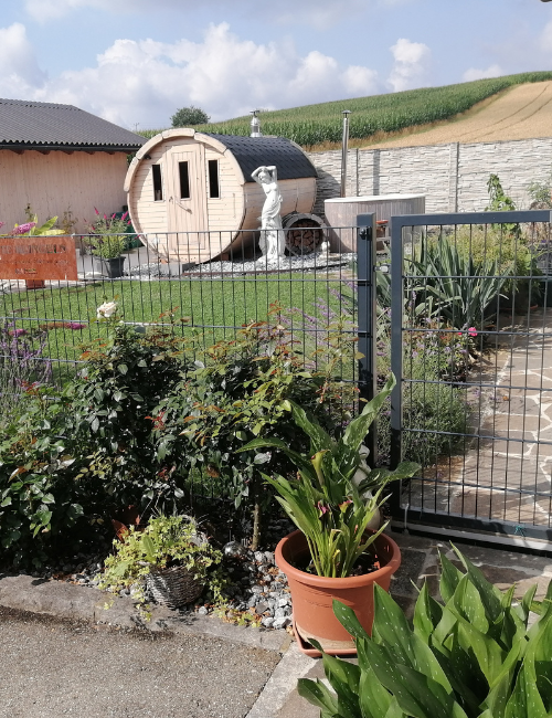 Doppelstabmatte Anthrazit Leicht 6/5/6