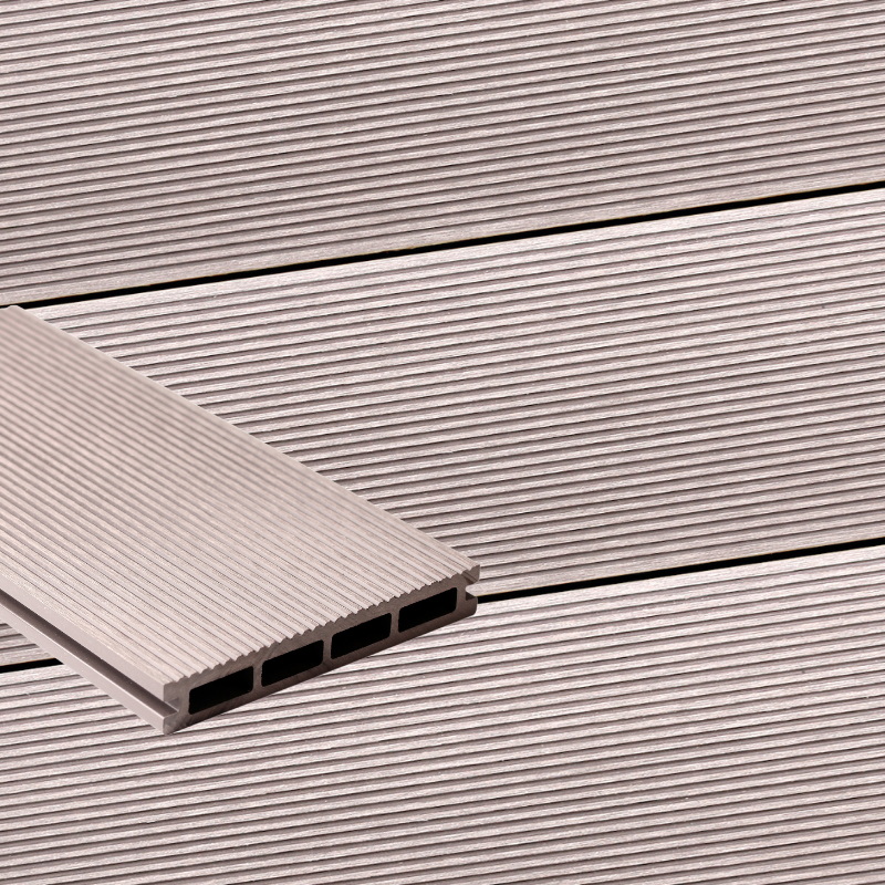 WPC-Komplettset Seide Geriffelt Basic Hohldiele