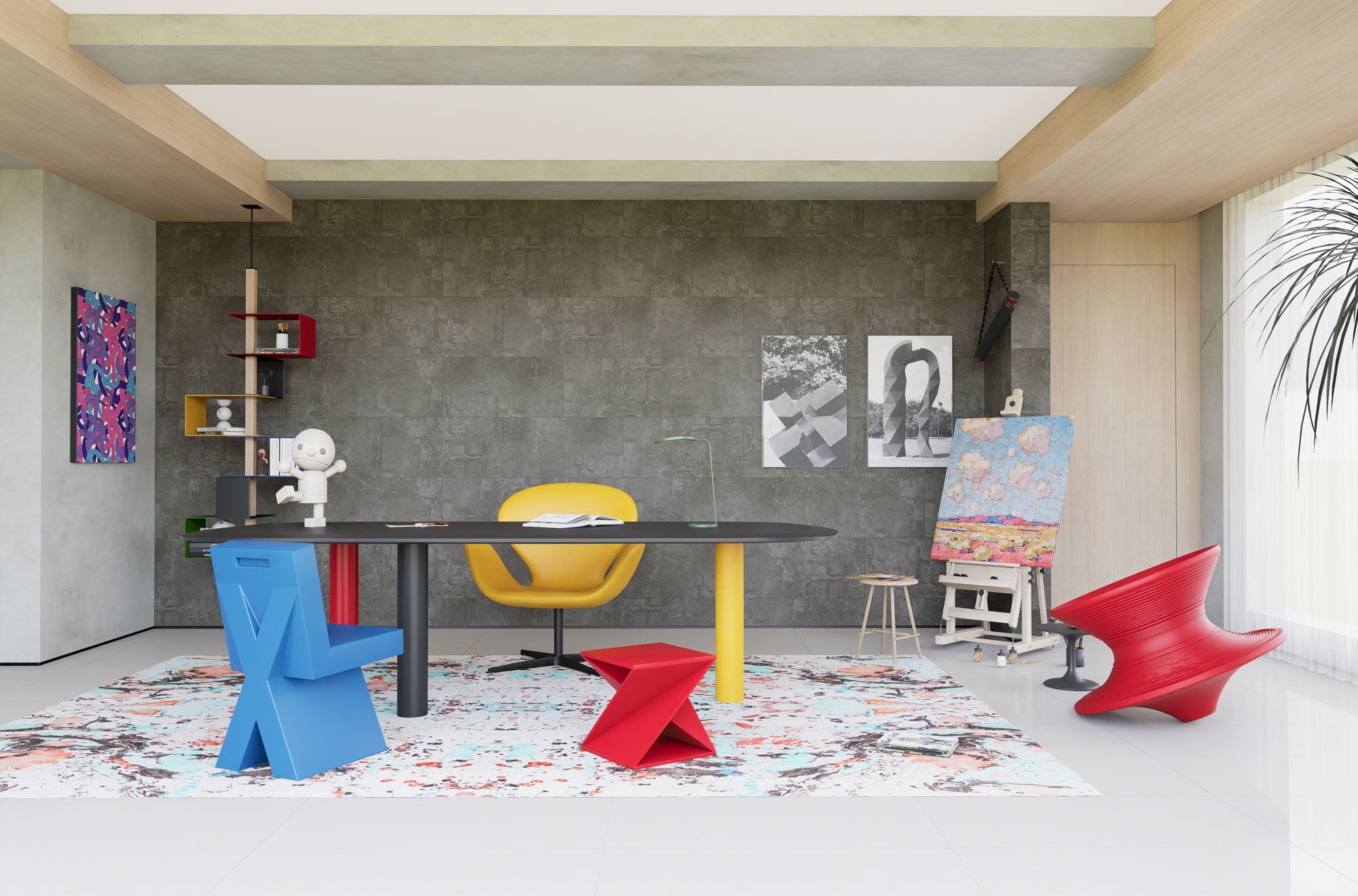 SPC-Wandverkleidung Dunkelbraun 800x400mm - Inhalt 1,92m²