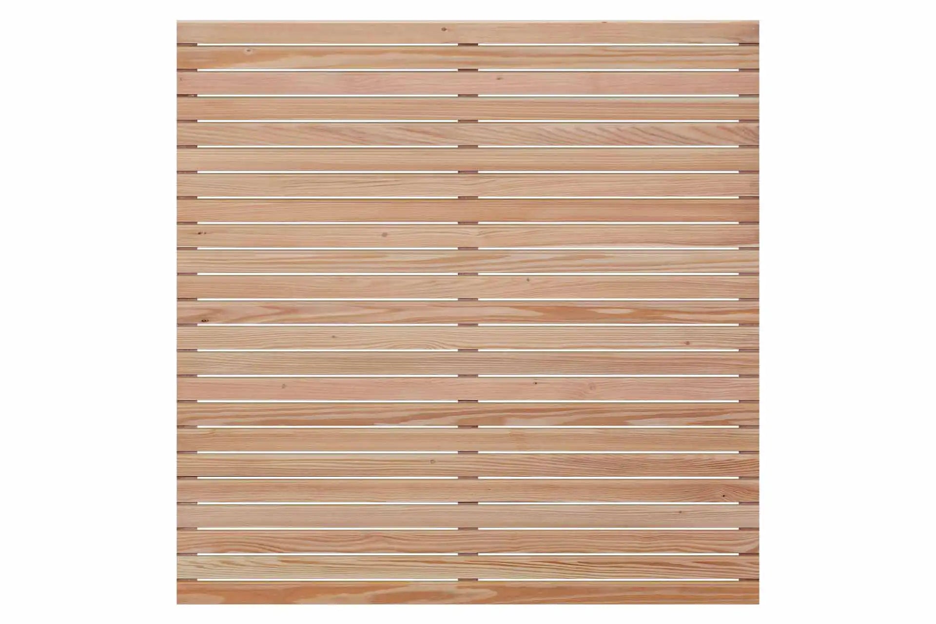 DIY Lärchenzaun 180x180cm