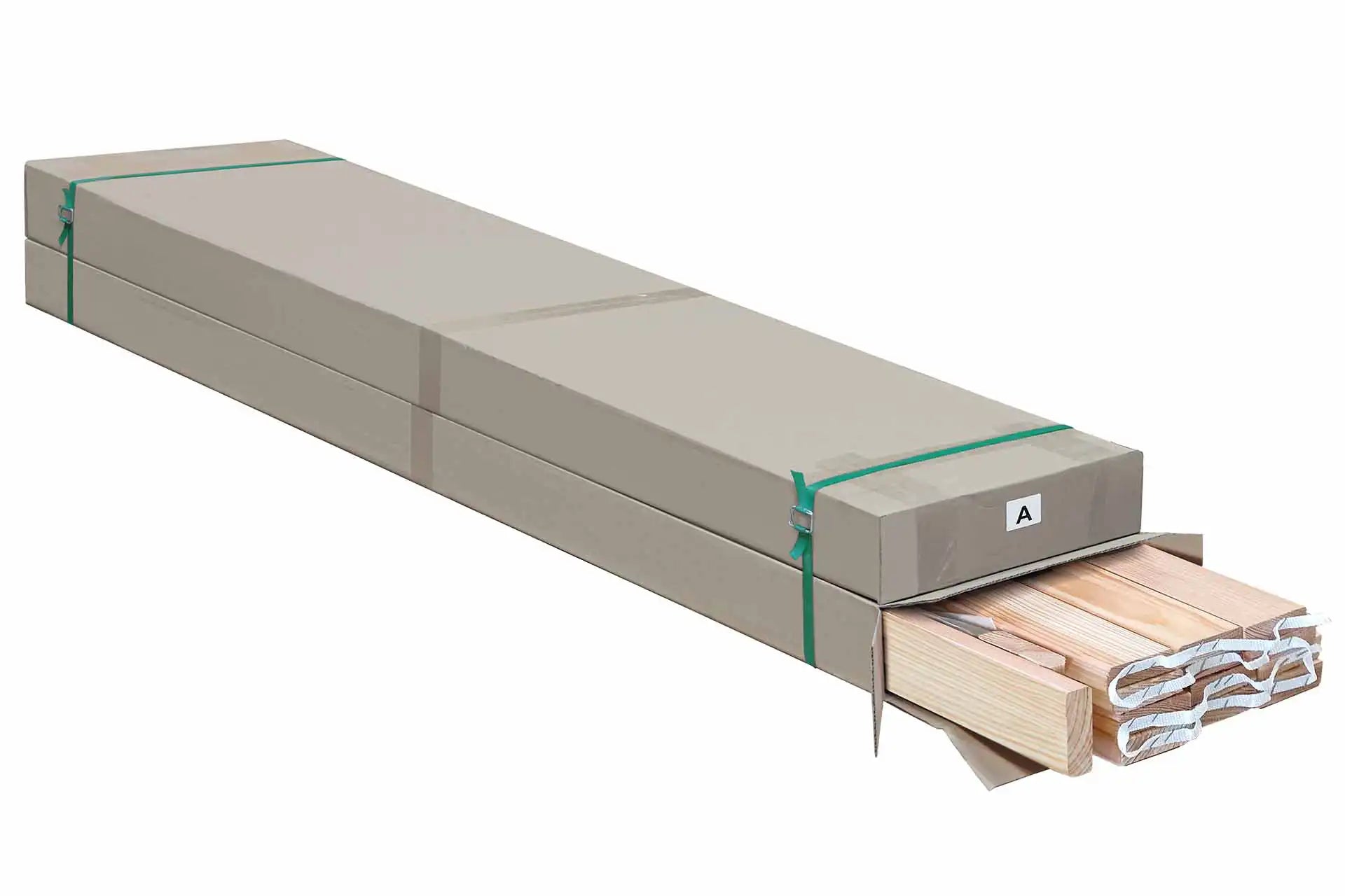 DIY Lärchenzaun 180x180cm