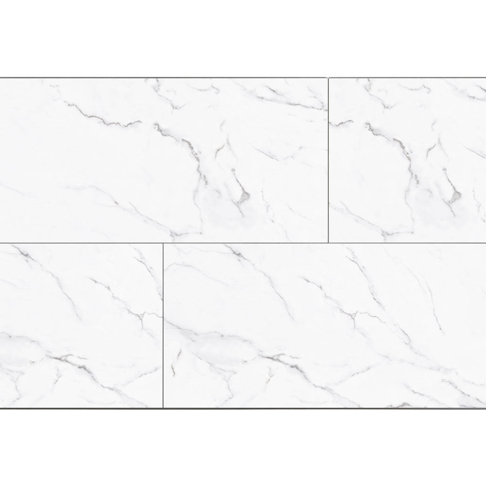 SPC-Wandverkleidung Marmor Weiß 800x400mm - Inhalt 1,92m²