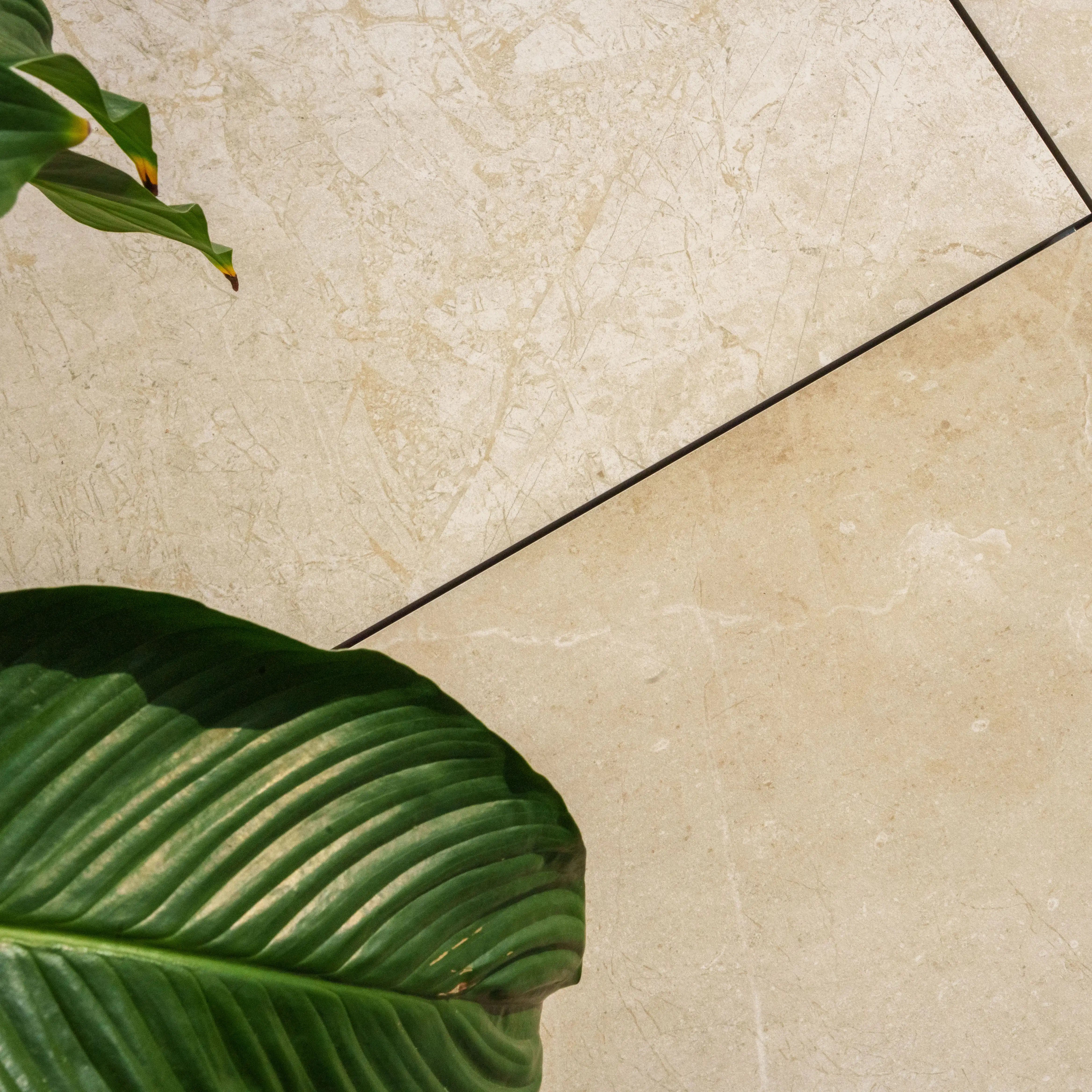 Terrassenplatte Sand 60x60x2cm