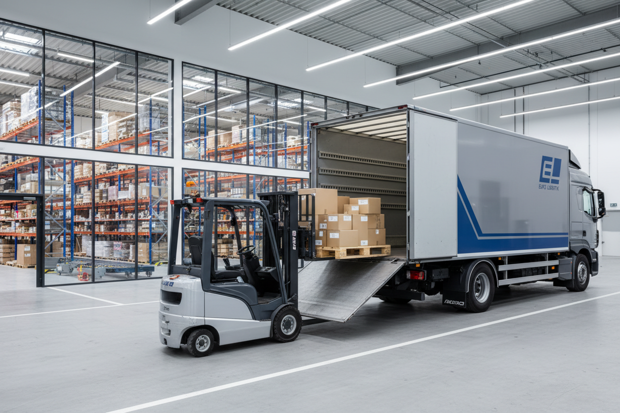 Es sollte ein Lager in Deutschland sein und modern